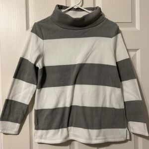 Talbots fleece funnelneck